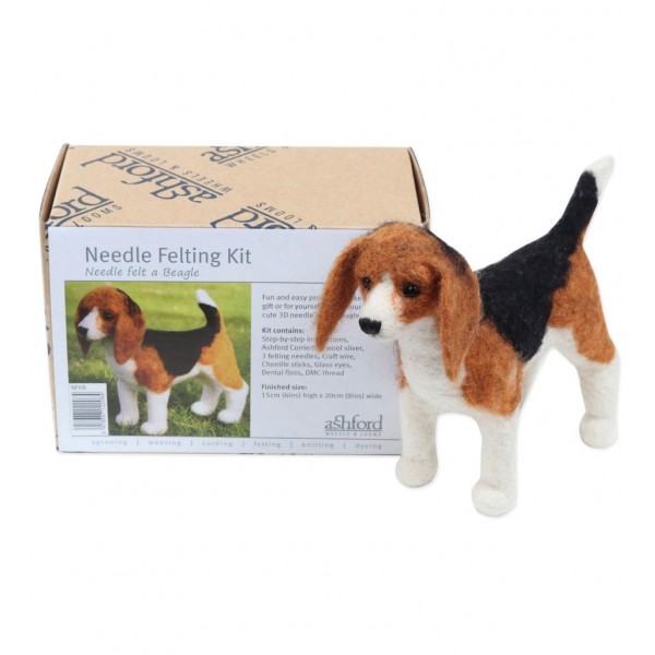 Ashford NFK Beagle  (incl. foam block, instructions, sliver, needles, wire, eyes and thread)